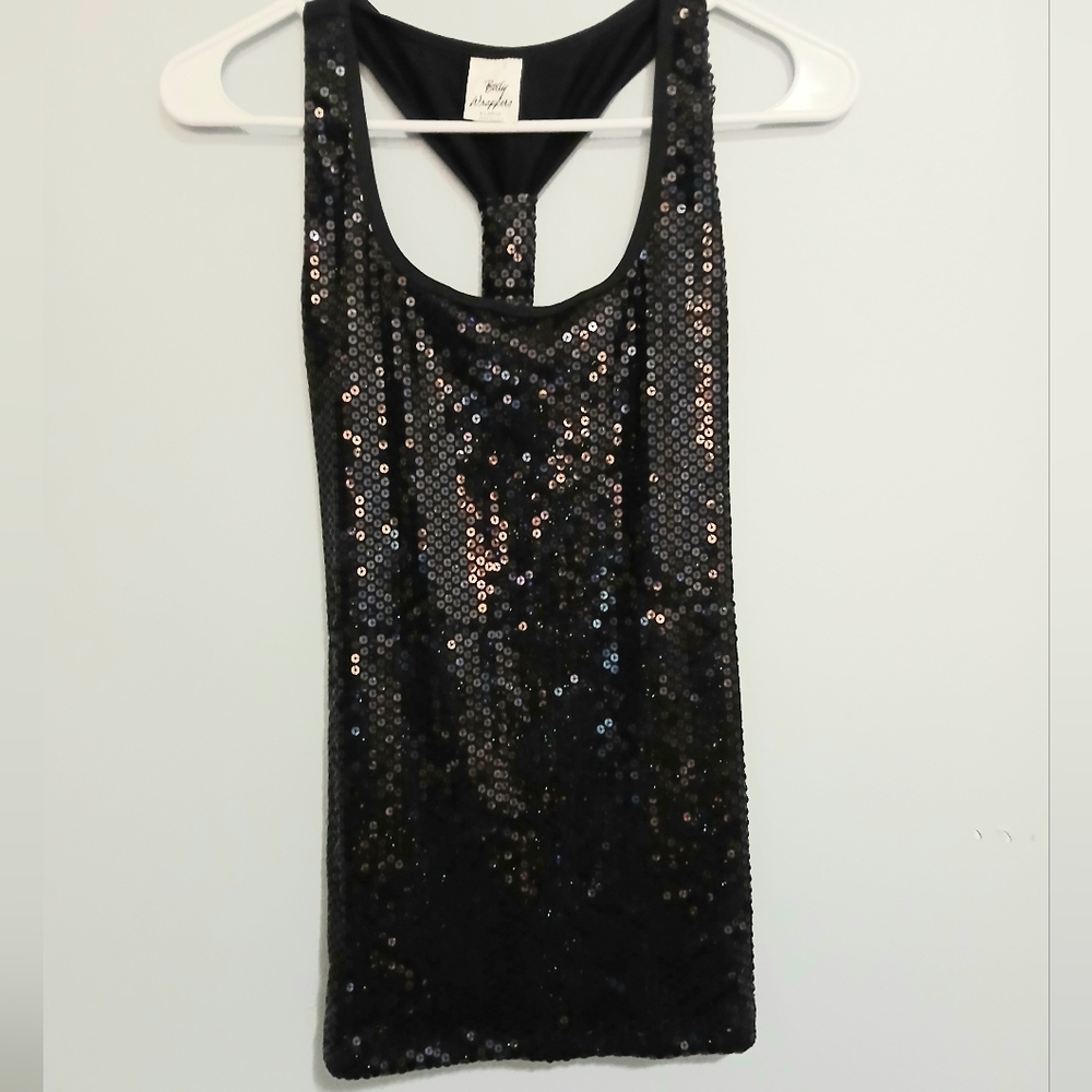 Body Wrappers Black Dancewear Tank Top